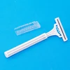 Barber Razor Disposable Straight Razor Disposable Shaving Razor Blades Blue