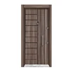 Turkey style Steel Wood Armored Security Door / Luxury villa Entrance Steel Wooden Door