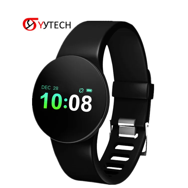 

SYYTECH D3 Plus smart watch Bluetooth heart rate blood pressure monitor GPS IP68 waterproof sports D3plus smartwatch bracelet, Black;purple;white;blue;red