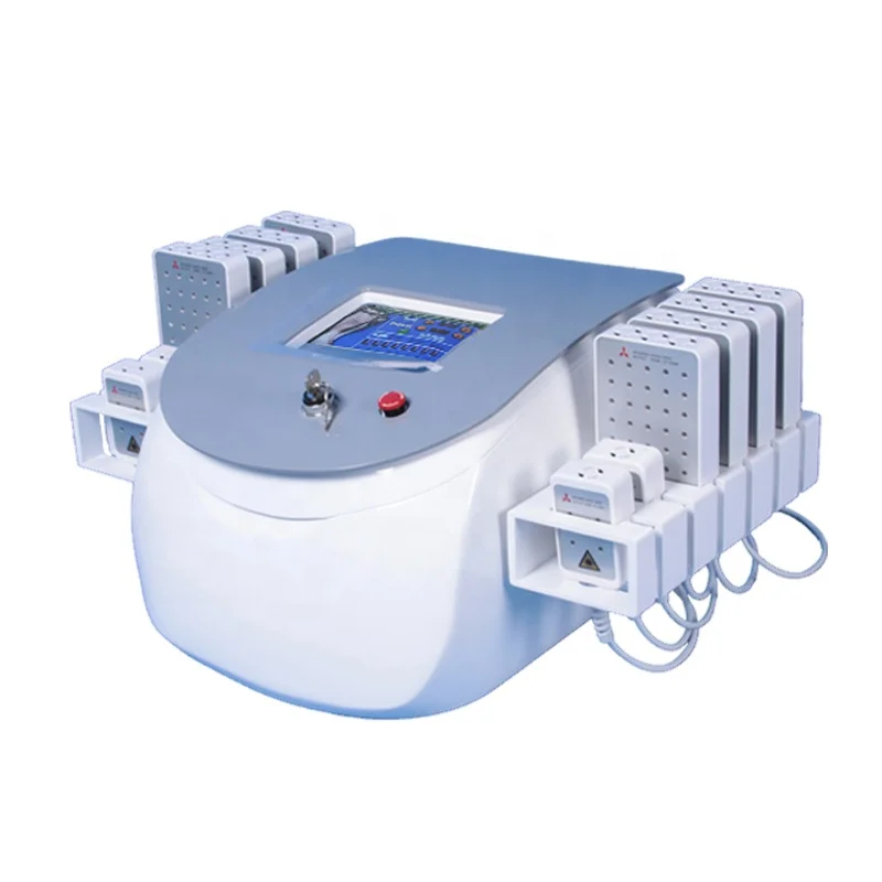 

Lipo laser 6 in 1 lipolaser / vacuum cavitation rf lipolaser slimming machine/ best lipo laser machine for sale YU-E8