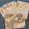 Small Hessian/Jute/Burlap Favour Gift Bags