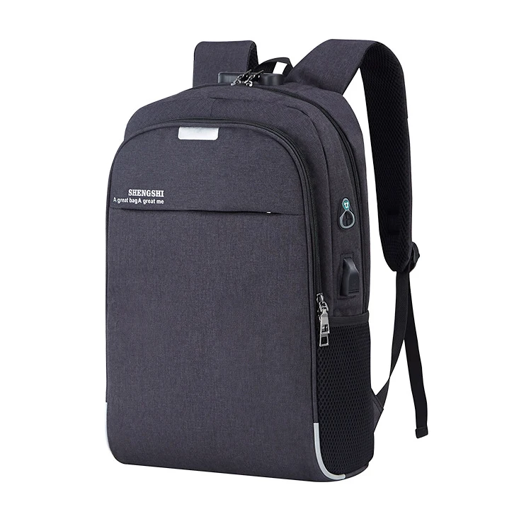 
2020 Custom Nylon school laptop anti-theft backpack shoulder bag for men 