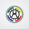 custom PVC patch/silicone soft rubber logo sticker for clothing