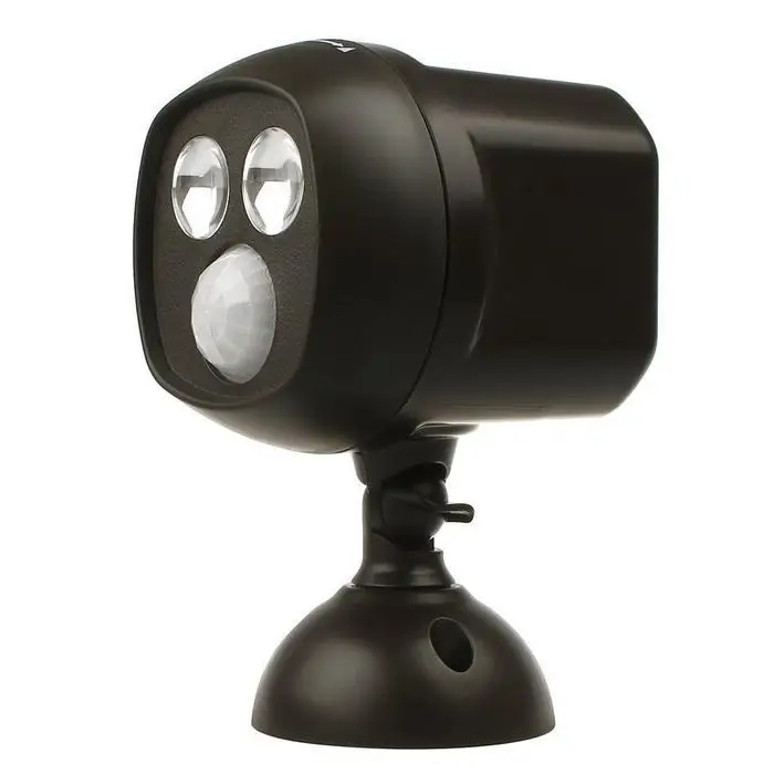 360 Degree Rotation Wireless Motion Activated Outdoor Garden Led Spotlight