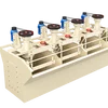 SF series of high capacity mineral gold air spiral classifier machinery