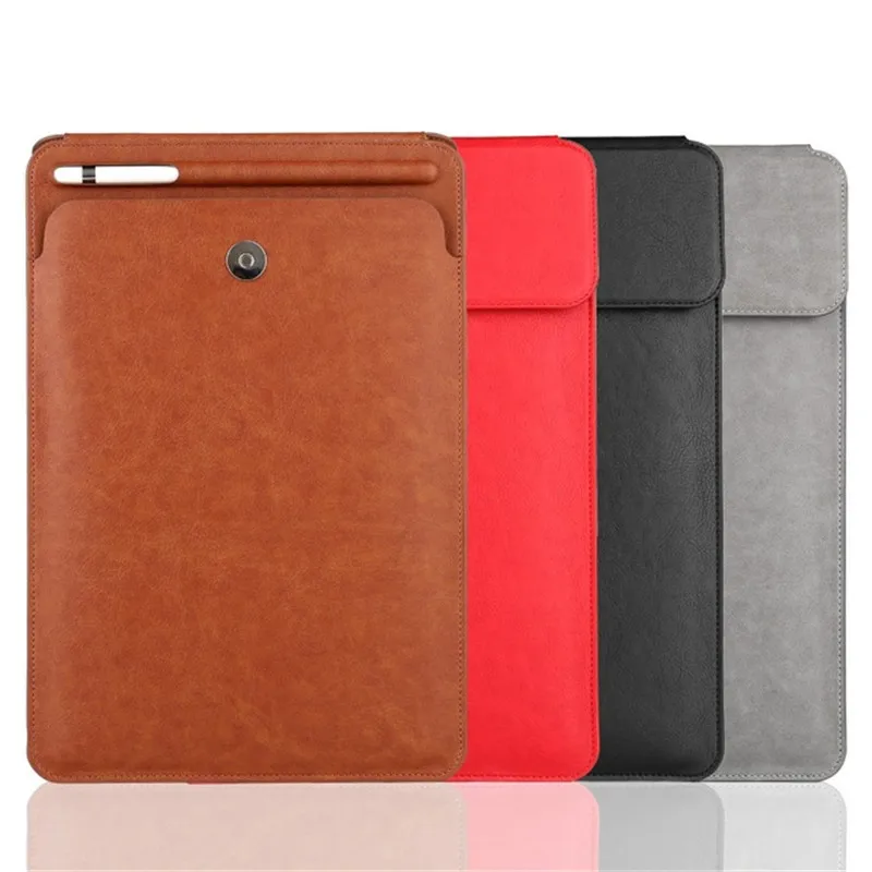 New Leather Cover Case With Pencil Holder For iPad Pro Air 9.7/10.5