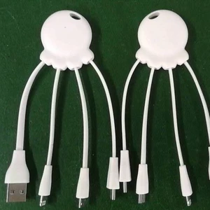 3 1 Octopus Charging Cable Micro USB & USB C