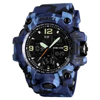 

1155B skmei factory analog led digital quartz army sport wrist watches