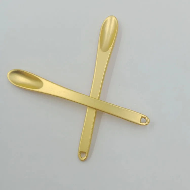 
Cosmetic spatula gold cosmetic spatula 