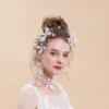 wedding bride hair accessories head pieces bridal crystal hair jewellery vine women wedding bridal jewelry set