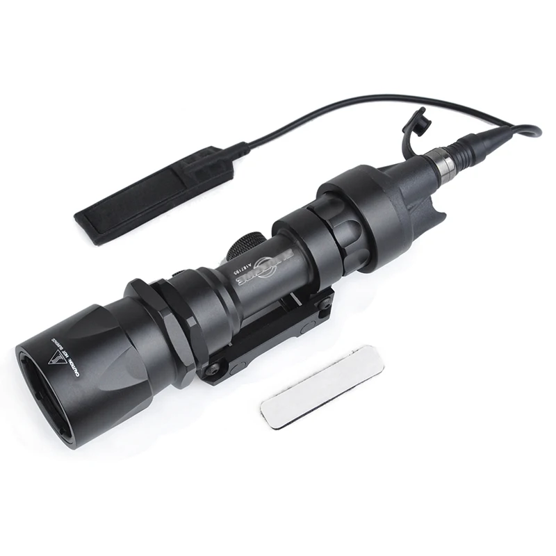 

SPINA OPTICS M951 Light LED Version Super Bright Flashlight With Remote Pressure Switch Controller, Dark earth/black