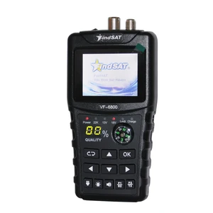 VF6800 Combo Satellite Finder Meter DVB T2 S2 C