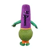 HI OEM customized mascot costume microphone mascot costume advertising model costume