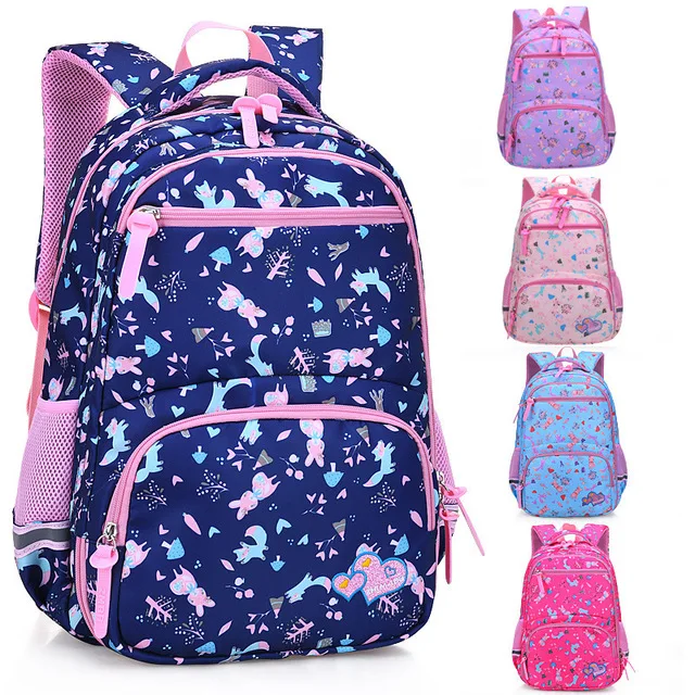 

New Design Lovely Primary Student kids School Bag Backpack, 5colors