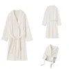 Customized Terry breathable thicken coral fleece men & women towel bathrobe