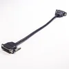 Dsub cable breakout 25p male to 25p female molding type sample available
