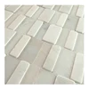 clean White marble mosaic tile for home,marble Kitchen border designs