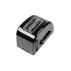 Support customization logo automatic pop up bread toaster/2 slice long slot bread oven toaster