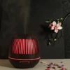 400ml Wood Grain Aromatherapy Diffuser Ultrasonic Cool Mist Humidifier with Timer, Color LED Lights and Waterless Auto Shut-Off