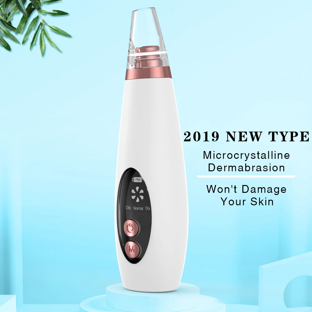 
2019 best selling skin care products face blackhead acne remover electric facial vacuum pore cleaner 