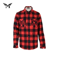 

Factory supplier newest fashionable winter plaid mens heavy cotton quilted flannel shirts