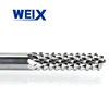 Weix 4mm 6mm Carbide Tungsten Corn Cutter cutting PCB milling bits end mill CNC router bits for Engraving machine