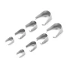 Free Shipping stainless steel Pinch Clips Bails Pendant Clasps Connectors necklace Clasp For Jewelry Making