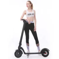 

2019 Trending Adult Foldable Electric Powered Scooter 350W with Replaceable Battery E Scooter