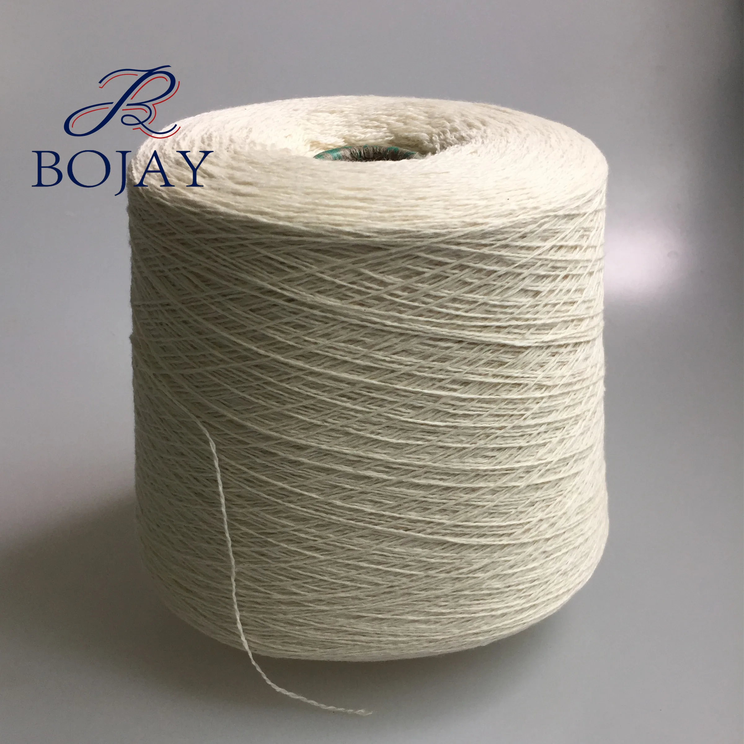 
Bojay Nm 24/1 white bleached Flax yarn 100% Linen yarn wet spining from China factory 