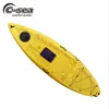 HDPE material fishing kayak with rod holders and fish finder