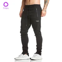 

black mens stretch tapered track pants custom wholesale joggers