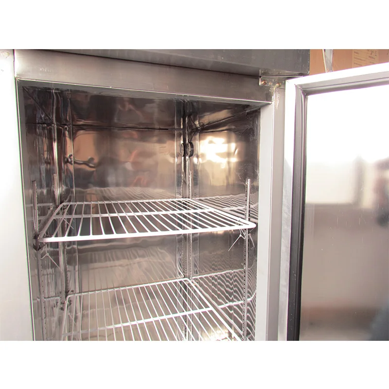 
Commercial vegetable Refrigerators 2 Doors Stainless Steel freezer for Restaurant kitchen 