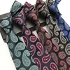 Floral Pattern Multicolor Mens Necktie Set And New Jacquard Silk Woven Red Fashions Casual Dress Wedding Neckties For Men