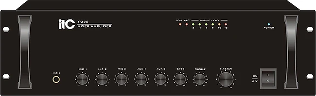 One EMC priority input paging system 650w best mixer amplifier