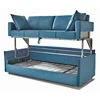 Nice design Folding Double Decker Metal Sofa Cum Kids Bunk Bed