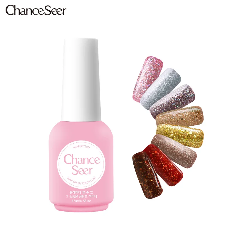 

2020 factory hot sale set ChanceSeer Soak off Good quality non-toxic nail polish, 60 colors