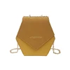 2019 new luxury pu leather hand bag chic fashion designer hand bag frosted vintage shoulder bag with chain