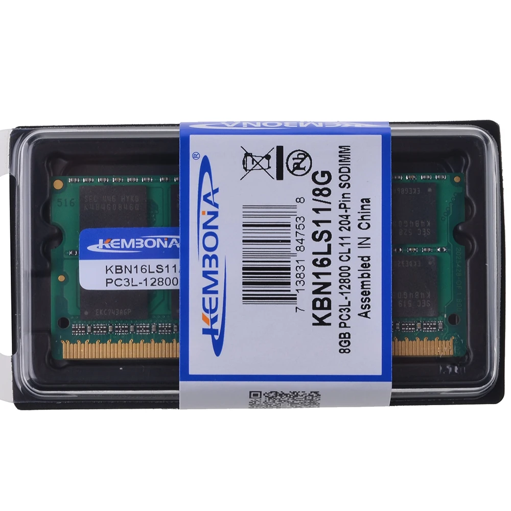 

best price on stock Notebook Sodimm laptop DDR3 8GB 1600mhz Low Voltage 1.35 DDR3L Ram PC3L-12800 1600MHZ