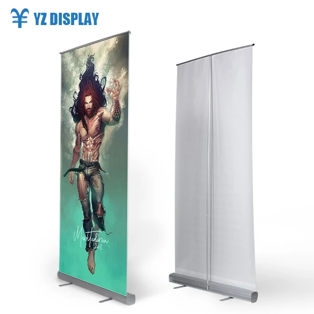 

Portable Roll up Banner Stand W85*h200cm Aluminum YZ Display Display Equipment Accept Double Price of MOQ Price 90*40*27cm 1pc