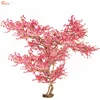 Decorative artificial cherry blossom flower tree /sakura tree indoor outdoor real wood branch