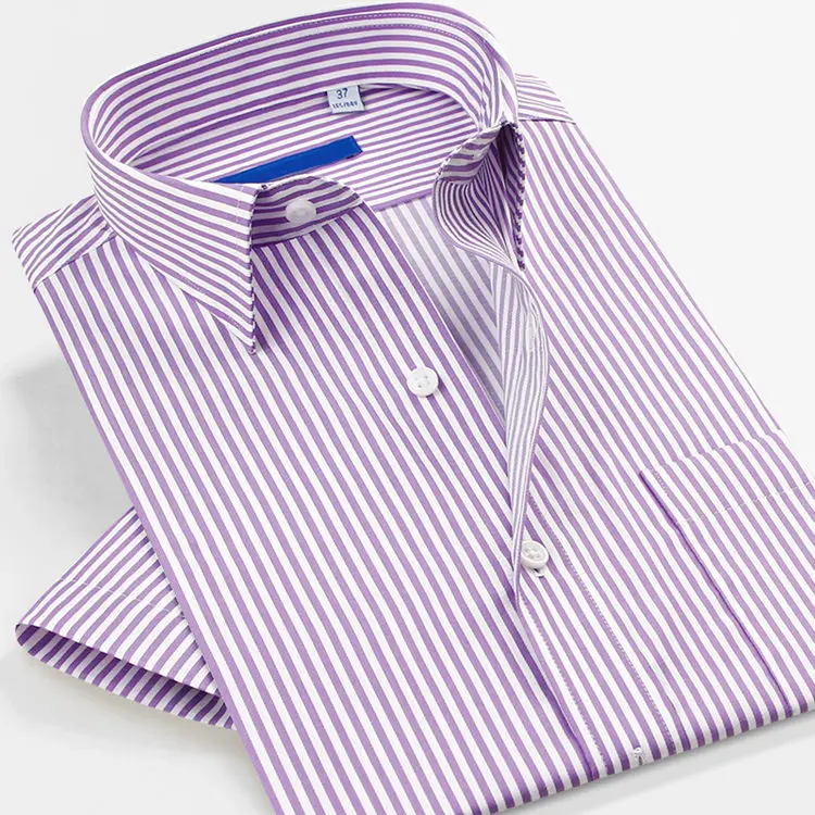 
Custom 100%cotton striped business mens formal offical tuxedo dress shirt 