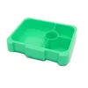 FDA approval Plastic Kids4 Compartments Tiffin Lunch Box Food Container with latches