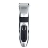 Hair Clipper With Ceramic Moving Blade Titanium Fixed Blade And Adapter Charger for hair cutter