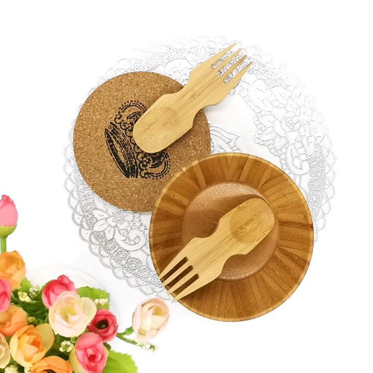 

Bamboo Bath Salt Spoon Spoon Fork Set Serving Spoon Set
