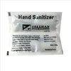 Disposable Antibacterial Waterless Hand Sanitizer Gel Sachet Bag