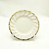 hot light blue luxury gold rimmed tableware and dinnerware sets