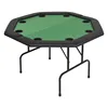 Portable Casino Professional Craps with dice rubber on both ends - green or blue replaceable felt Poker Table