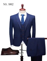 

Morili High quality Plaid Designs Lapel Men Suit Tailor Made Groom Tuxedos Wedding blazer waistcoat pants men suits MMSB13