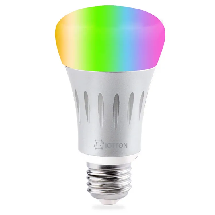 Shareus Smart Light Bulb 7W Tuya LED WiFi Lamp E22 Multicolor Works with Alexa, Echo, Google Home and IFTTT