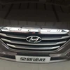 Car Accessories ABS Chrome Front Hood Bonnet Grill Lip Molding Cover Trim Bar Garnis For Hyundai Tucson 2015-2018